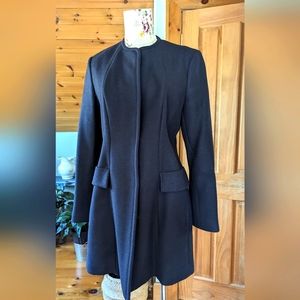 Zara Black wool‎ Coat